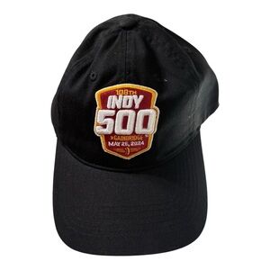 Indy 500 108th Race Slouch Cap – Black, May 26, 2024